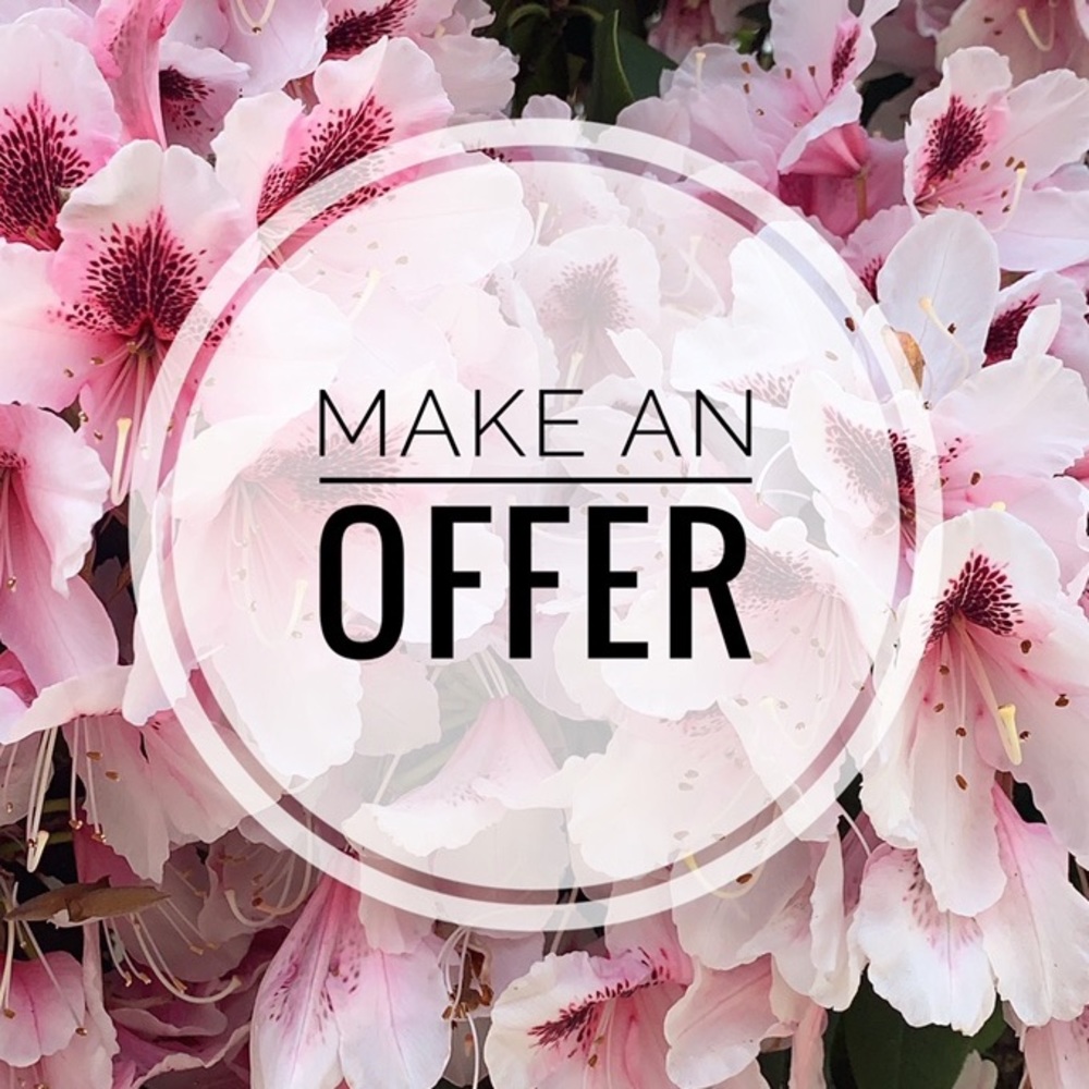 I am open to negotiating prices!